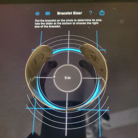 Navajo Silver Cuff Bracelet - Picture 5 of 5